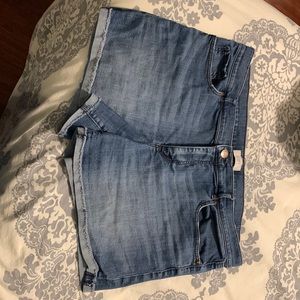 Loft outlet blue Jean shorts